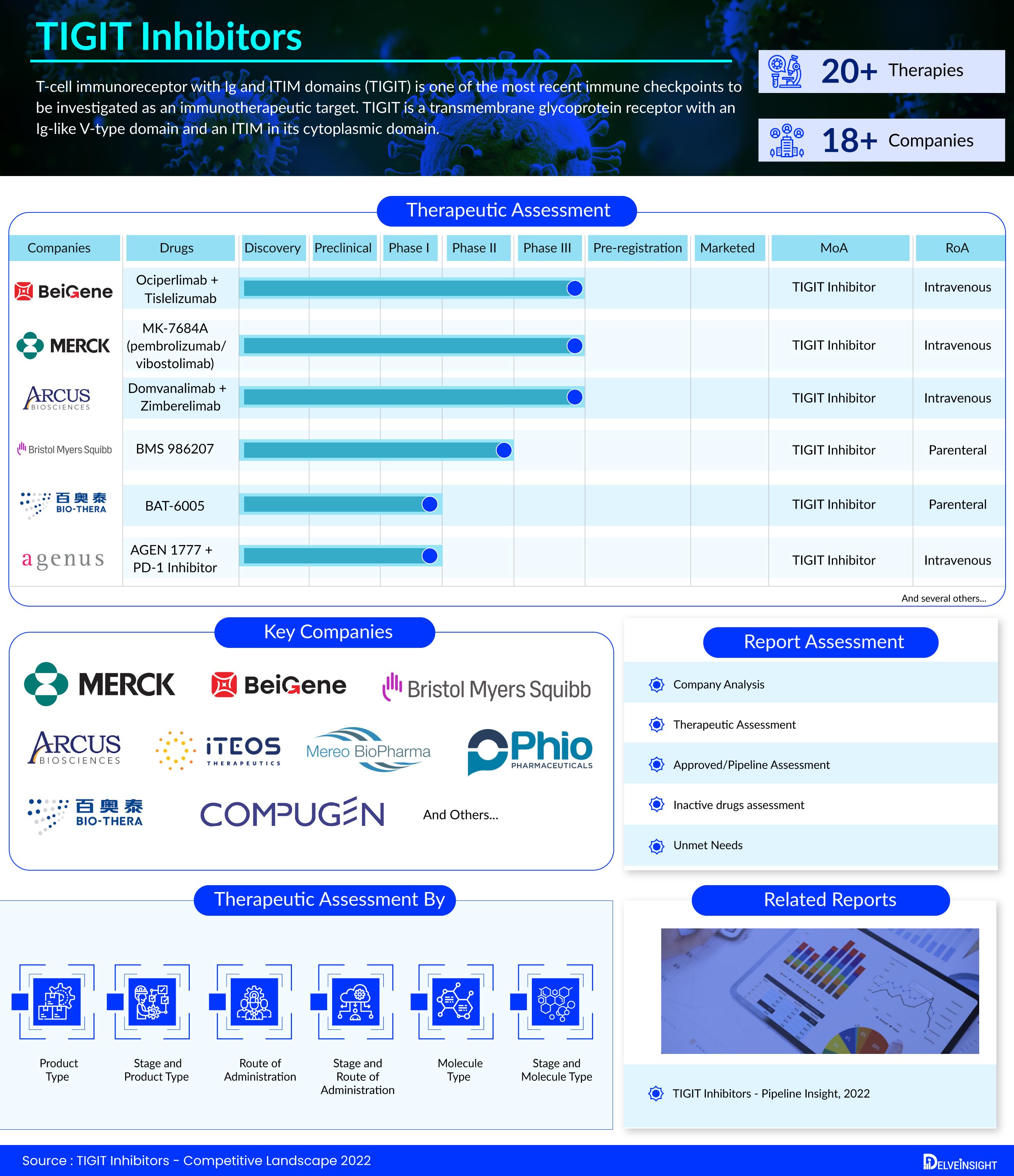 TIGIT Inhibitors Infographic
