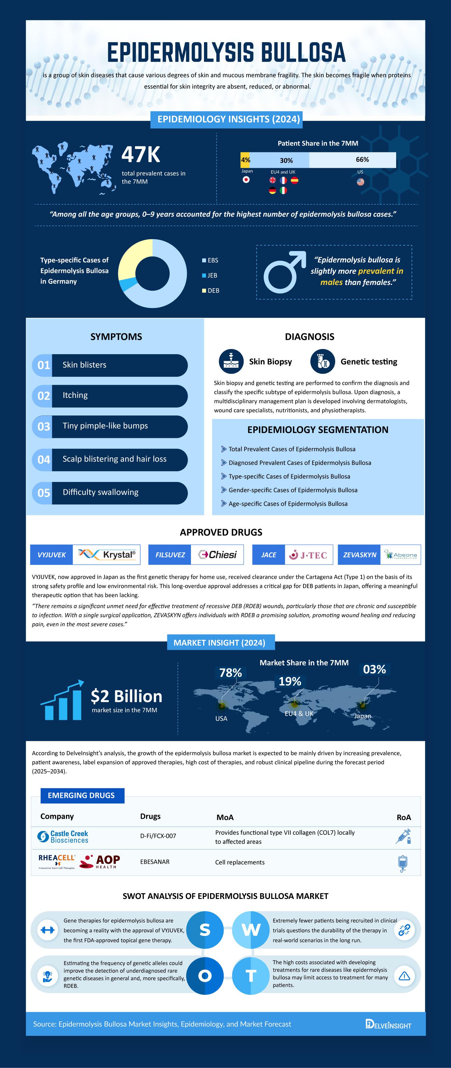 Epidermolysis Bullosa Market Infographic
