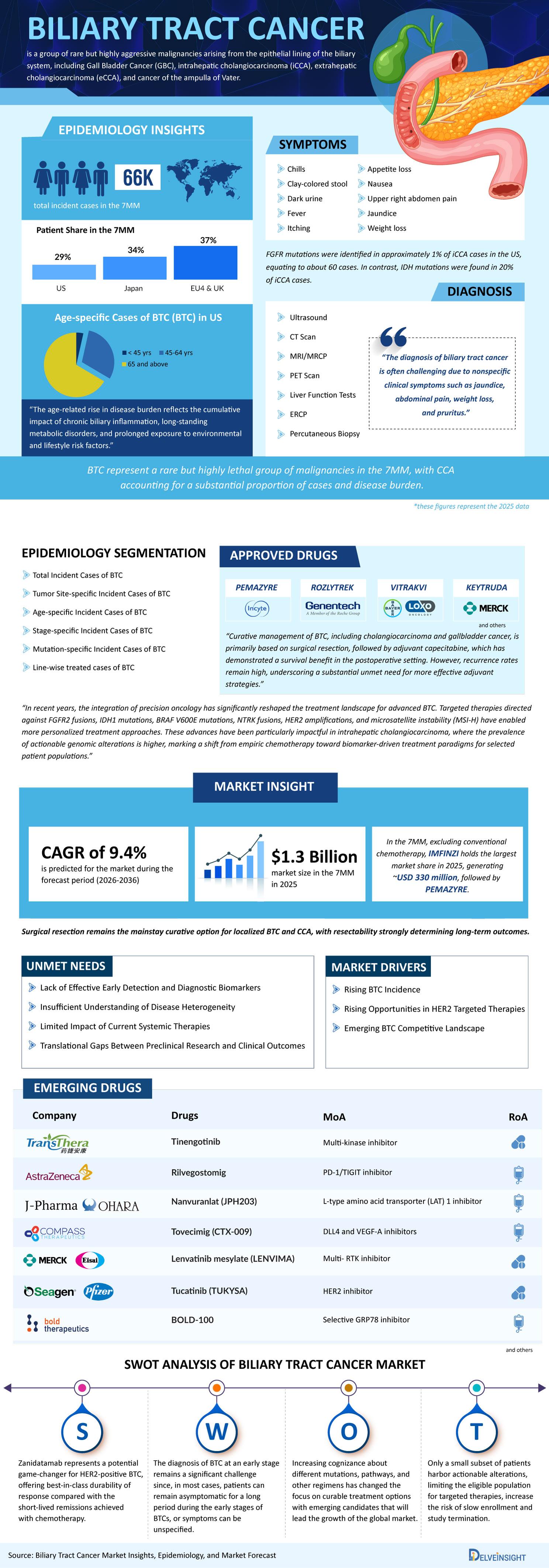 Biliary Tract Cancer Market