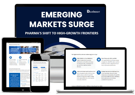 Pharma Market Growth Computer Image