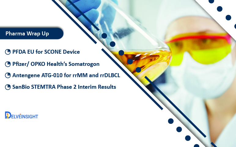 Pfizer’s Somatrogon; SCONE device; ATG-010; SanBio in Neurology