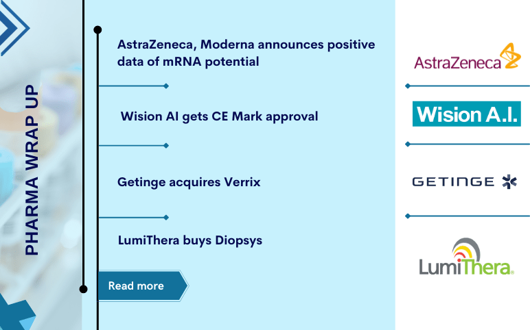 pharma-news-for-astrazeneca-wision-getinge-lumithera