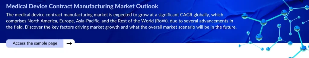 Medical Device Contract Manufacturing Market Outlook Assessment