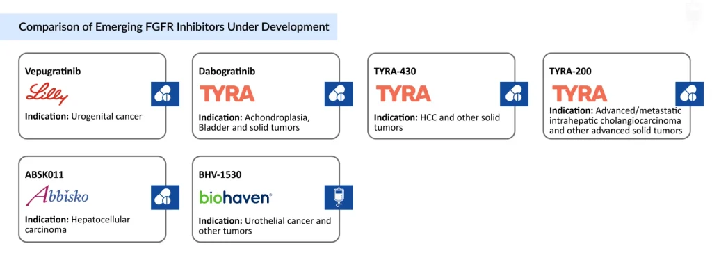 Comparison of Emerging FGFR Inhibitors Under Development